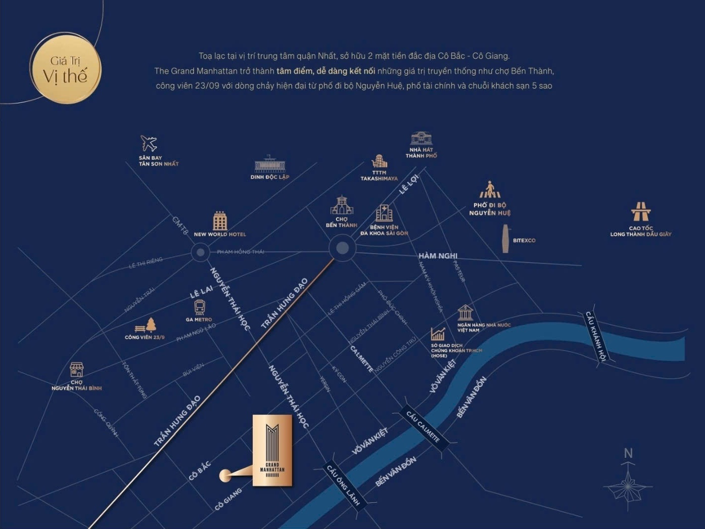 Vị trí The Grand Manhattan